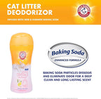 Arm & Hammer for Pets Scented Crystals for Litter Boxes, Calming Chamomile, Soothe the Mood with Every Use; Deodorizing Cat Litter Crystals with Baking Soda and Calming Fragrances, 15 Oz
