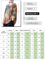 YESNO Women Christmas Sweater Graphic Printed Oversized Pullover Sweaters Casual Loose Knit Tops S01