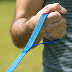 Hi Kiss Dog/Puppy Obedience Recall Training Agility Lead - 15ft 20ft 30ft 50ft 100ft Training Leash - Great for Training, Play, Camping, or Backyard Blue 100 Feet