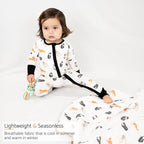 LollyBanks Baby Pajamas, Baby Romper 95% Bamboo Viscose and 5% Spandex