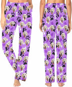 Custom Face Pajamas Pants Personalized Nightwear Bottoms for Women XS-XXL