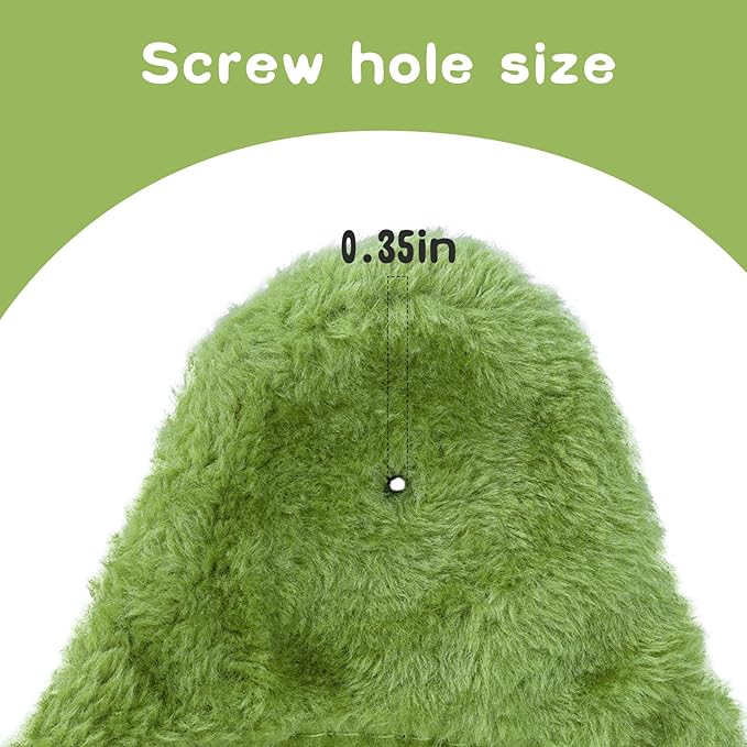 Cat Tree Hammock,Cozy Cat Tree Hammock for Large Cats with Deep Basket,Cat Tree Hammock Add On Attachment Design for Cat Tower,Cat Tree Hammock Replacement Extra Large (12.4") (Green)
