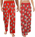 Artsadd Personalized Christmas Pajama Pants Socks for Men Custom Photo Pajama Bottoms for Men S-XXL