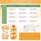 DENTRUN Cat Surgery Recovery Suit Anti Licking Spay Snuggly Vest, Pet Surgical Recovery Shirt After Surgery for Male Female Cat Small Dog Cone E-Collar Alternative