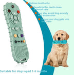 Natural Teething Rubber Chew Toys for Dogs - Stuffable Dog Toy for Extended Playtime - Chew & Fetch Toy for Puppies - for Small Puppies Tough Dog Toys for Aggressive Chewers Small Breed (Black)
