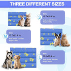 Dog Cooling Mat, Cooling Mat for Dogs & Cat, Provides Instant Relief for Small, Medium, Large Dogs, Washable, Non-Slip Design, Perfect for Hot Summer Days to Keep Pets Comfortable(S 20''*16'')