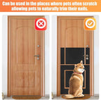 Pet Nail Self Adhesive Replacement Emery Paper Fits Most Dog Scratch Pad Cat Litter Box DIY on The Places Where Pets Like to Scratch Alternatives to Cat and Dog Nail Clippers (10in*13ft, Gray)