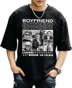 NAZENTI Custom Bootleg Rap Tee, Custom T-Shirts with Picture, Retro Custom Bootleg, Valentine's Gifts for Him Her