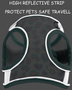 Dog Harness for Small Medium Dogs No Pull, Cat Harness and Leash Set, Step in Puppy Harness. (Green, M)
