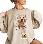 Custom Sweatshirts Design Your Own Personalized Sweatshirt For Women Gift For Dog Owner Dog Lovers for Christmas