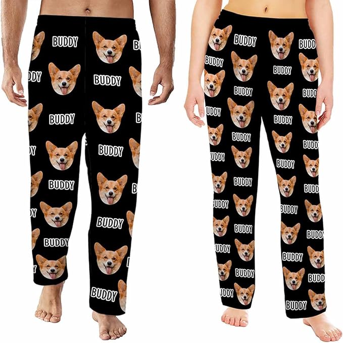 Custom Pajama Pants Customized Pajamas For Men Women Funny Xmas Pjs
