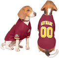 Custom Dog Baseball Jersey with Name Number Logo for Small Pet Dogs-Personalized Dog Shirts