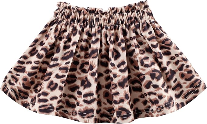 Akyzic Little Girl Skirt Outfit Two Piece Spring Summer Outfit Butterfly Dress Cat Print Skirt Toddler Girl Outfit Set