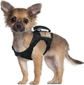 Tactical Dog Training Harness Outdoor Working Vest Adjustable Military MOLLE Dog Vest Harness with Rubber Handle