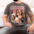 NAZENTI Custom Valentine Shirt Gifts for Boyfriend, Customized Bootleg Rap Tee