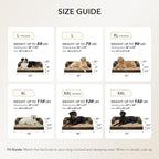 Orthopedic Dog Beds for Large Sized Dogs, Waterproof Egg Crate Foam Medium Dog Couch Beds for Crate 35x22Inch, Washable Pet Beds with Removable Cover and Nonskid Bottom, Brown