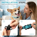 1 Pack Android GPS Dog Collar, Mini Dog GPS Tracker, Smart Pet Activity Tracker, No Subscription, GPS Cat Collar Certified Finder, Anti-Lost, Finder Tag for Vehicles, Pets, Kids, Items