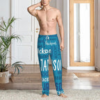 Custom Pajamas Pants Plaid Personalized Funny PJ Pant Design with Face Pajama for Men Women Dog Pet