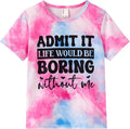 PATPAT Girls Crewneck Short Sleeve Graphic Tees Animal Print Shirts Cute Summer Outfits 5-12 Years