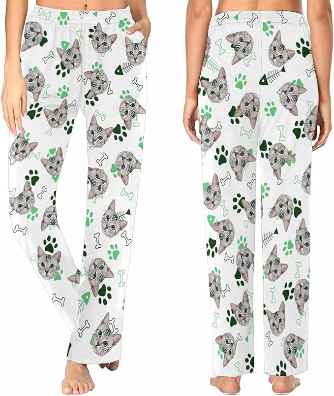 Custom Pajama Pants Customized Pajamas For Men Women Funny Xmas Pjs