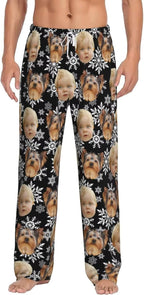 Custom Pajama Pants Personalized Pajama Bottoms With Photo Customizable Pajama For Men Women Add Your Design
