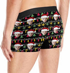 M YESCUSTOM Custom Faces Funny Short Briefs Gift for Husband Underwear