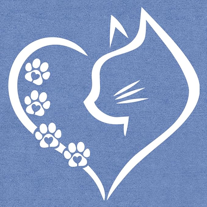 Cat Shirts for Women Cat Mom Tshirts Pet Lover Shirt Cats Paw Print Tee Tops