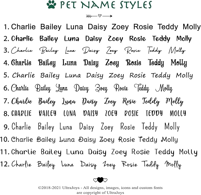 Ultra Joys Cat ID Tag Personalized Pet Tags, Durable Stainless Steel Small Pet Mini Dog Cat Tag Lightweight - Shield Tag in Rose Gold