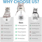 Cat Collar Breakaway with QR Code Name Tag, Reflective Kitten Collars with Bell, Cat ID Tag Personalized, Ultra-Durable, Adjustable, Quick Release, Fits Most Girl Boy Small Large Cats (8''-13.3'')