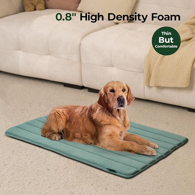 BALANCE Dog Crate Pad, Dog Foam Crate Mat Kennel Pad, Washable Water-Resistant Pet Bed Flat Dogs Cage Mat for XX-Large Dogs