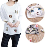 Woohome 16 PCS Cat and Dog Iron On Patches Assorted Cute Kitten Mini Cats Sew On Patches DIY Decoration or Repair, Embroidered Appliques for Clothing Backpacks Jeans T-Shirt Caps Shoes
