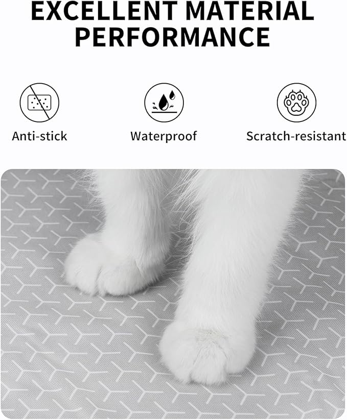 PETKIT New Cat Litter Pad Max for PURAMAX 2 and Purobot Max Pro Automatic Self-Cleaning Cat Litter Box, High Performance Leakproof Litter Mat, Waterproof, Anti-Stick, Scratch-Resistant Cylinder Pad