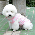 New Various Pet Cat Dog Soft Padded Vest Harness Small Dog Clothes Pink Bow XS, Model: BFL049-Pink-XS