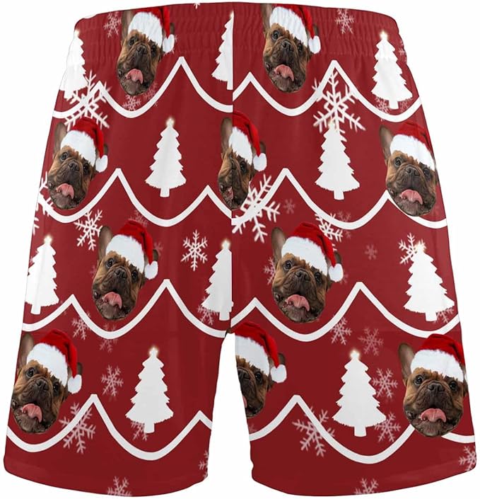 Custom Pajama Pants for Men, Personalized PJ Pants with Photos, Custom Mens Pajama Shorts, Gifts for Dad Husband