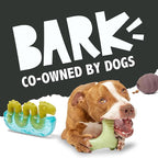 Barkbox Super Chewer Tough Dog Chew Toys for Aggressive Chewers, Dental Stimulating (Chopper - Small)