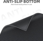 ESTHELLO Cat Litter Mat, Cat Litter Trapping Mat, Honeycomb Double Layer Design, Easy to Clean,Washable (24’ ’ x 15’ ’ Black