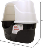 Nature's Miracle Advanced Hooded Corner Litter Box, Pack of 6 (P-5915)