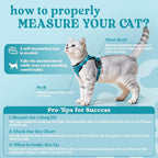 rabbitgoo Cat Harness and Leash for Walking, Escape Proof Soft Adjustable Vest Harnesses for Cats, Easy Control Breathable Reflective Strips Jacket, Teal, XS