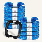 9 pcs Universal Cat Litter Refills Bag Litter Refills Compatible with Your Litter Refill Cartridge for Litter Genie +（Disposable Cap Included）