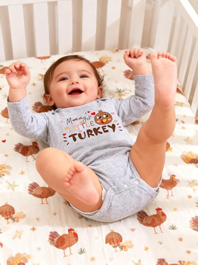 UNIFACO Unisex Baby Funny Saying Outfit Short and Long Sleeve Bodysuits Romper 0-18M