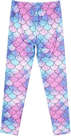 Girl Unicorn Leggings Kid Rainbow Print Legging Tights Trousers Slim Long Pants