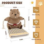 Cat Wrestling Glove, Cats Puppet Wrestler with Tough Padding for Safe Interactive Play, Cat Wrestling Toy Puppet with Cats Teaser and Bell for Boredom Busting Training and Exercise