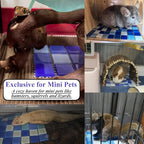 Mosaic Ice Mat for Hamsters, Rabbits and Small Pets, Summer Cooling Pad, Temperature Reducing Pet Mat