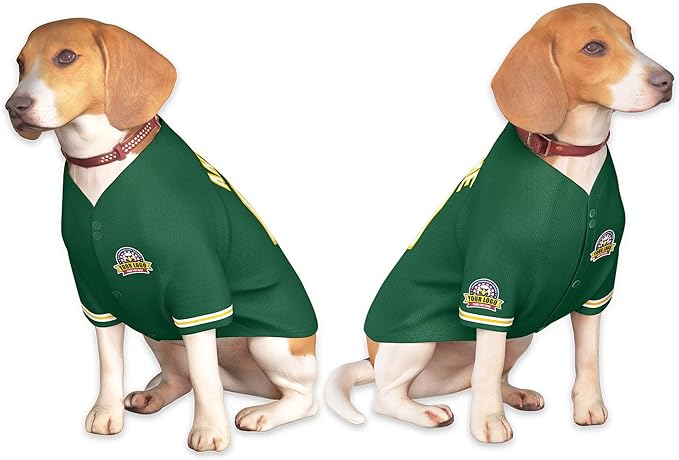 Custom Dog Baseball Jersey with Name Number Logo for Small Pet Dogs-Personalized Dog Shirts