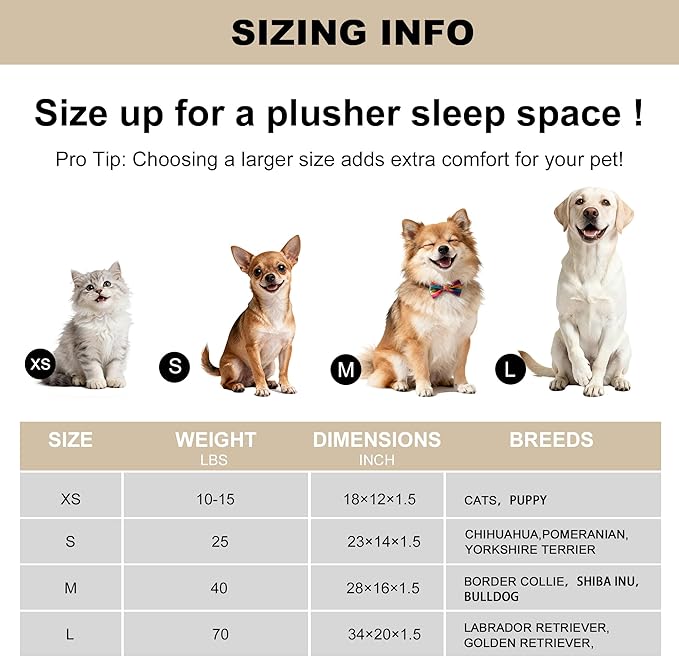 Dog Crate Pad, Ultra Soft & Anti-Slip Kennel Mat, Secure Fit for Metal Crates & Dog Cages, Washable Cozy Bed for Small Medium Large Dogs (Light Brown, M(28"*16"*1.5"))
