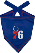 Pets First NBA Philadelphia 76ERS TIE Bandana, Size Large/X-Large. Dog Bandana Scarf Bib for Pet Cat Dog. The Ultimate Game-Day, Party Bandana