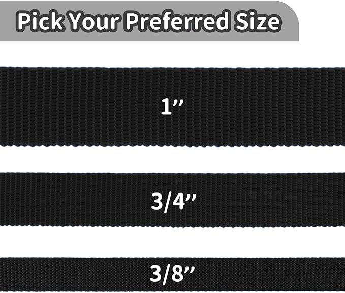 HIKISS Long Dog Leash Obedience Recall Training Agility Lead with Thickening Material for Large Dog - 15ft 20ft 30ft 50ft 100ft Training Leash (Black 30ft)