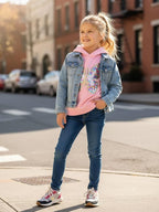 WELAKEN Sweatshirts for Girls Toddler & Kids II Little Girl's Pullover Tops Sweaters & Hoodies