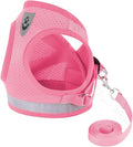 Cat Harnesses and Puppy Harness with Leashes Set, Escape Proof Cat Harness, Adjustable Reflective Soft Mesh Vest Fit Puppy Kitten Rabbit Ferrets's Outdoor Harness