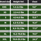 FabriCastle Dog Hoodie Sweater for Small Dogs Boy and Girl, Dog Clothes XS XXS Puppy Sweatshirt, Pet Outfit, Cat Clothing Super Soft Warm Snap On Closure (Dark Green, Small)